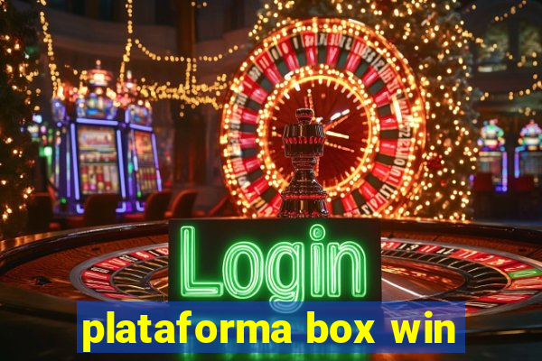 plataforma box win