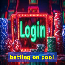 betting on pool