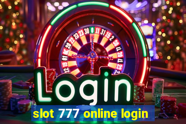 slot 777 online login