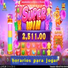 horarios para jogar fortune mouse