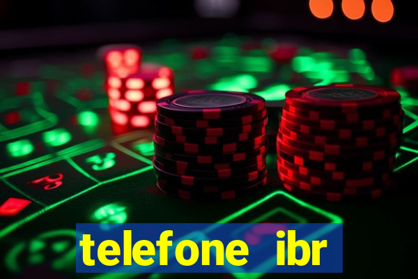 telefone ibr vitória da conquista