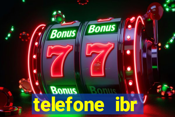 telefone ibr vitória da conquista