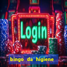 bingo da higiene para imprimir