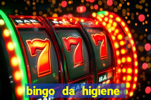 bingo da higiene para imprimir