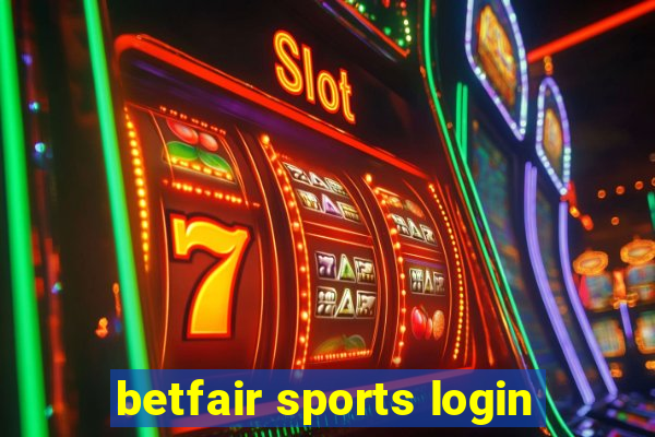 betfair sports login