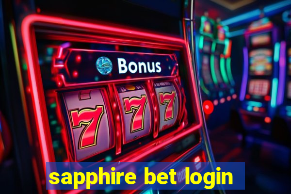 sapphire bet login