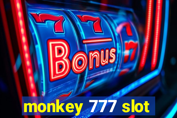 monkey 777 slot