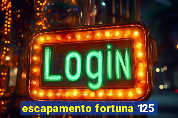 escapamento fortuna 125