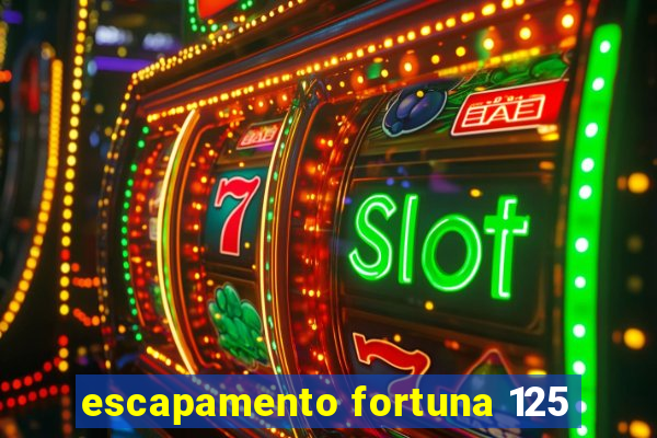 escapamento fortuna 125