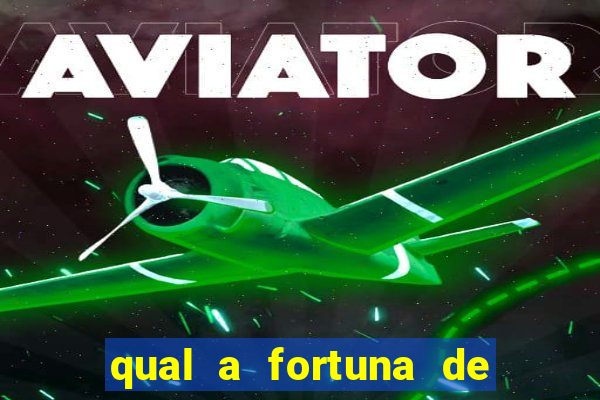 qual a fortuna de raiam santos