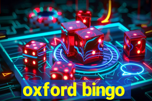 oxford bingo