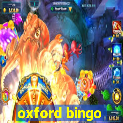 oxford bingo