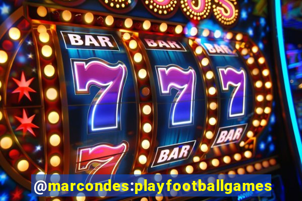 @marcondes:playfootballgames bingo football