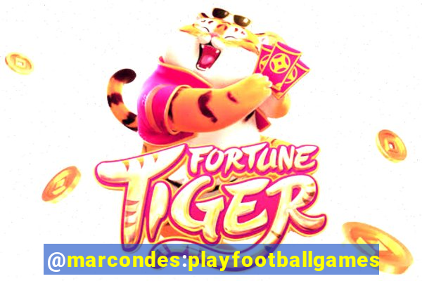 @marcondes:playfootballgames bingo football