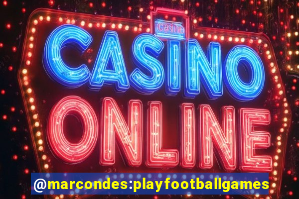 @marcondes:playfootballgames bingo football