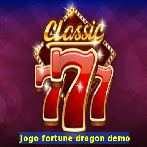 jogo fortune dragon demo