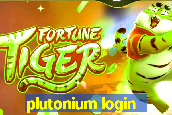 plutonium login