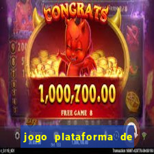 jogo plataforma de 3 reais