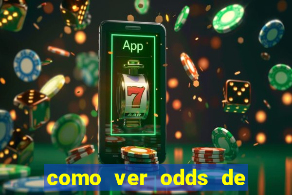 como ver odds de jogos passados