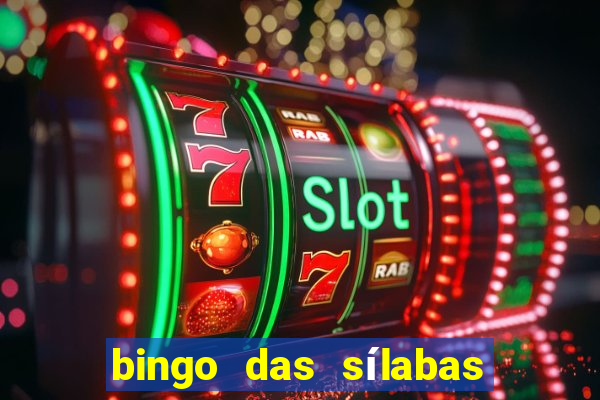 bingo das sílabas como jogar