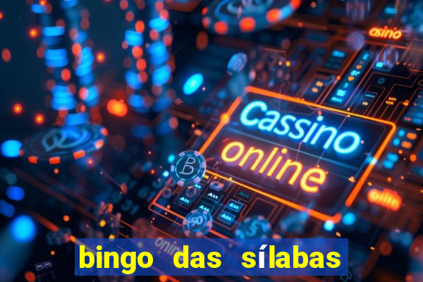 bingo das sílabas como jogar