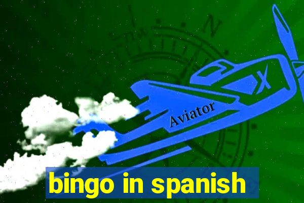 bingo in spanish