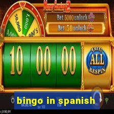 bingo in spanish