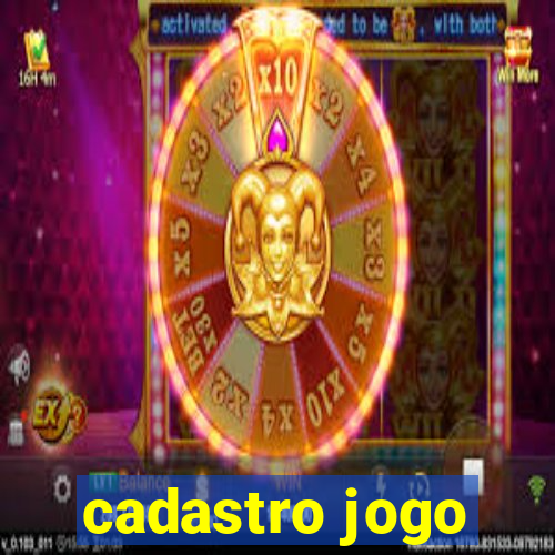 cadastro jogo