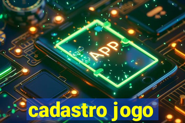 cadastro jogo