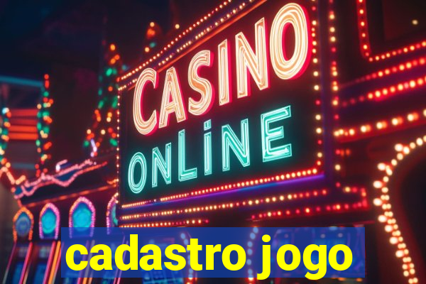 cadastro jogo