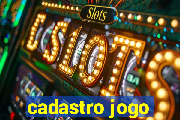 cadastro jogo