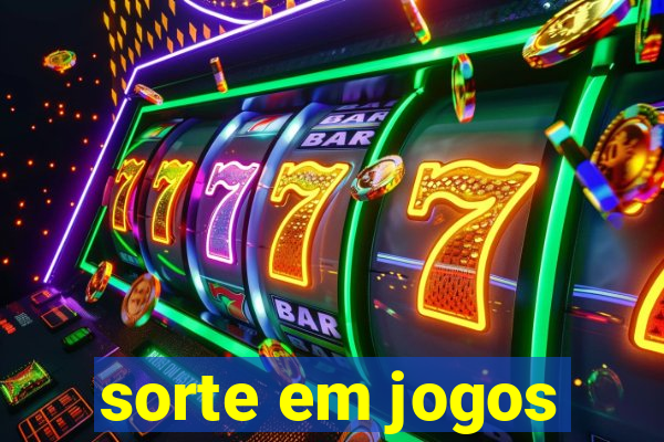 sorte em jogos