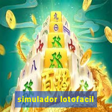 simulador lotofacil