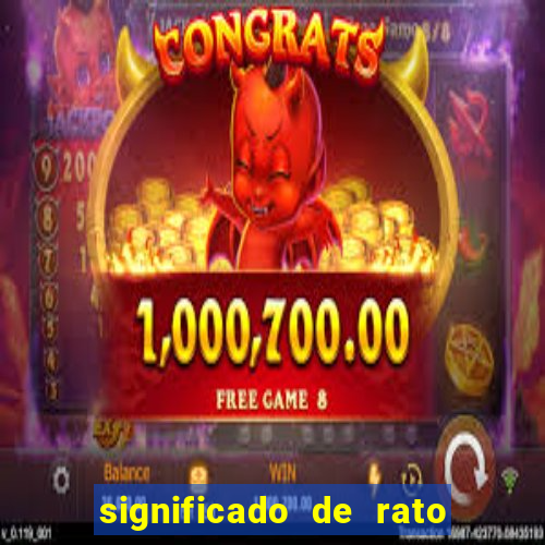 significado de rato na umbanda