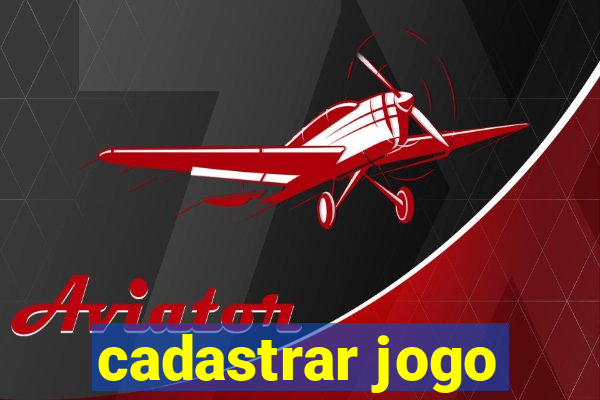 cadastrar jogo