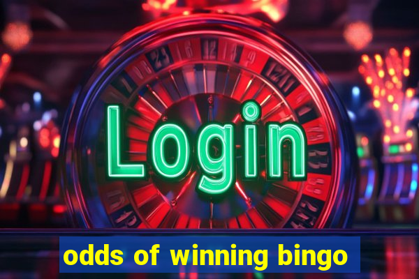 odds of winning bingo