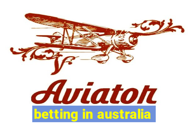 betting in australia