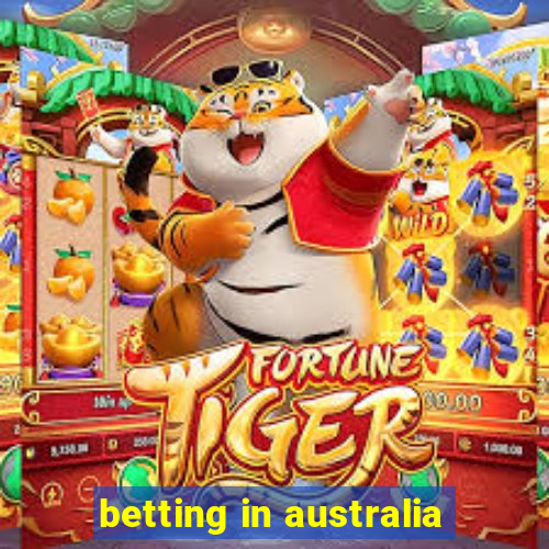 betting in australia