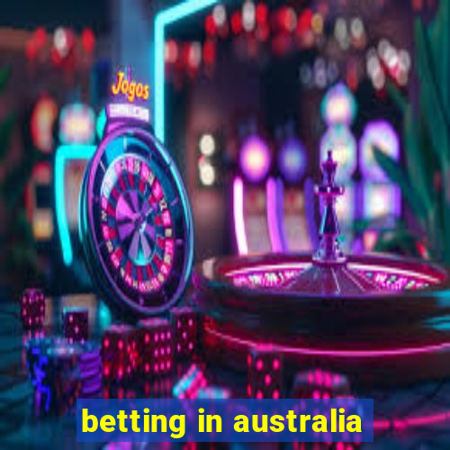 betting in australia