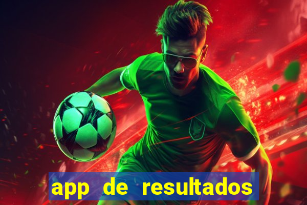 app de resultados de jogo de futebol