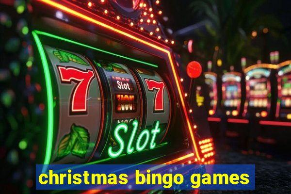 christmas bingo games