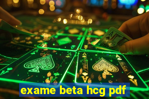 exame beta hcg pdf