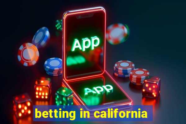 betting in california