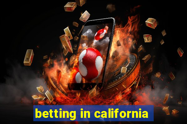 betting in california