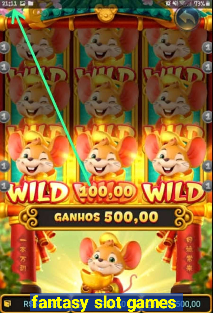 fantasy slot games