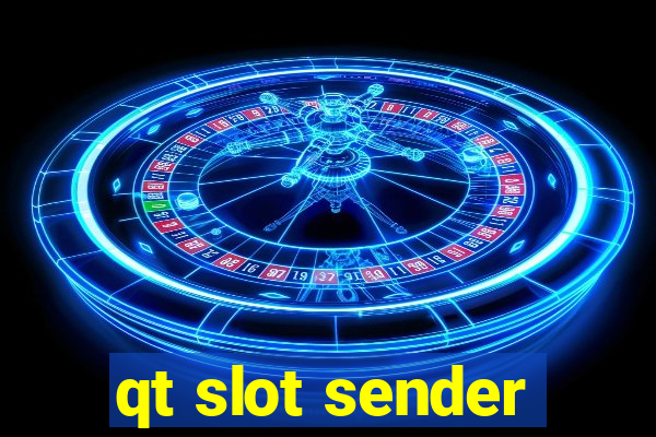 qt slot sender