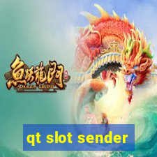 qt slot sender