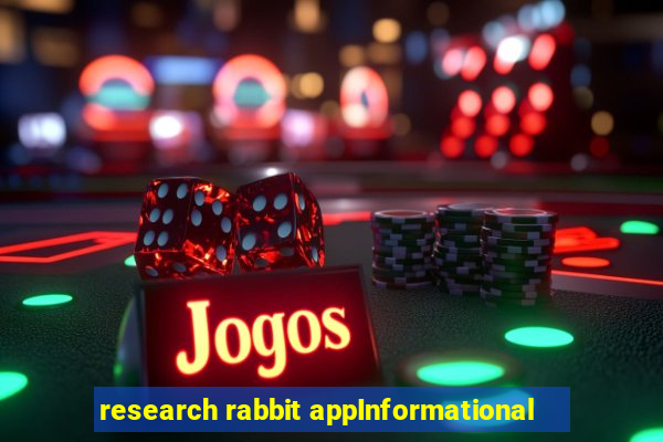 research rabbit appInformational