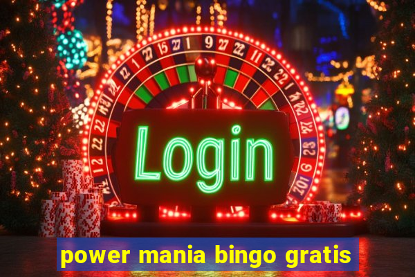 power mania bingo gratis