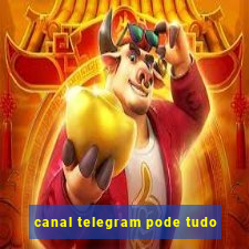 canal telegram pode tudo